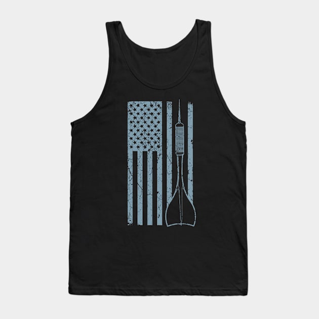 Darts USA Pride America Flag Arrow Patriot Gift Tank Top by MrTeee